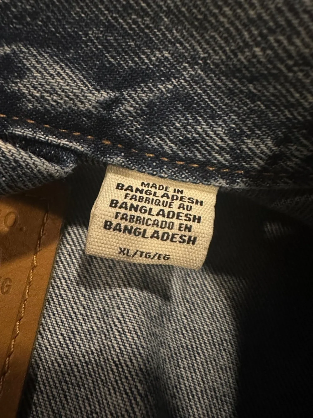 Levi's Premium BIG E Denim Trucker Jacket XL 723340574